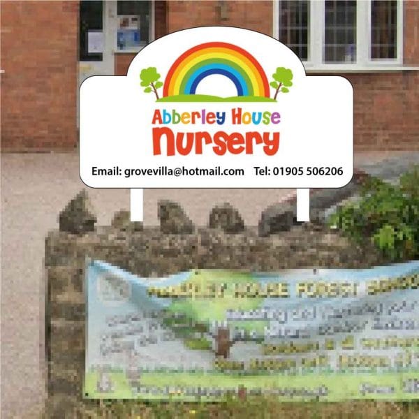 Day nursery school signs Cestrian Signs