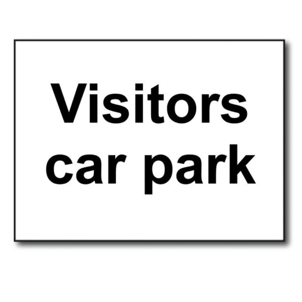 Visitors Car Park Sign