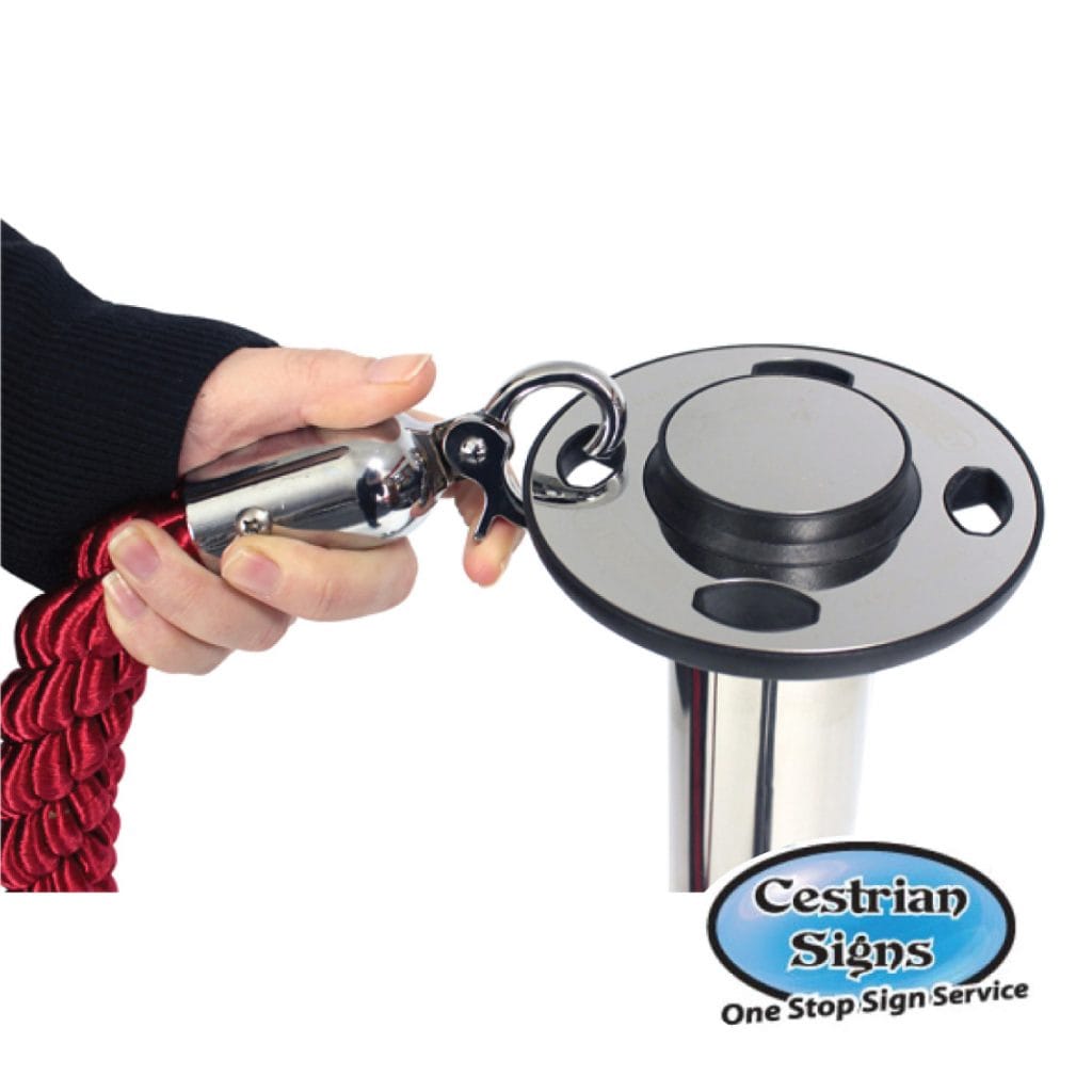 rope-and-pole-barrier-system