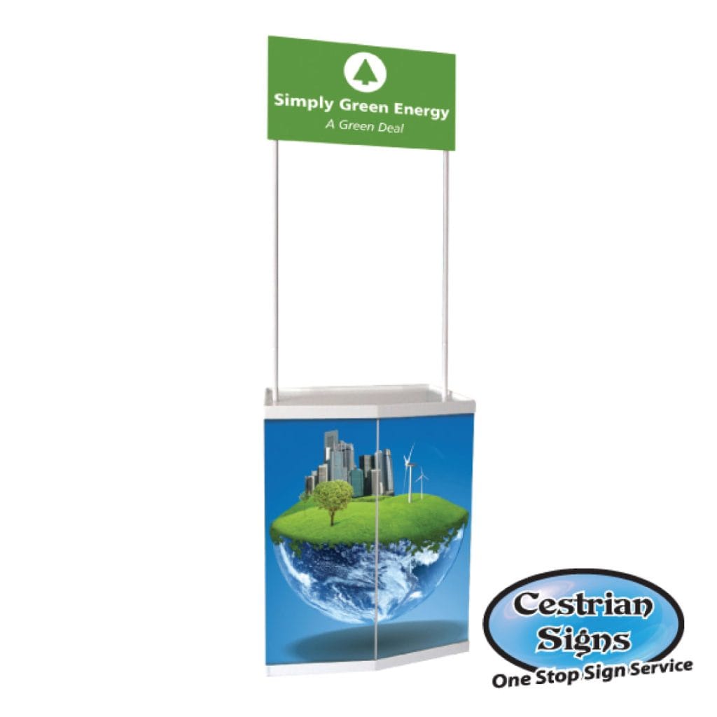 Promo stand counter small