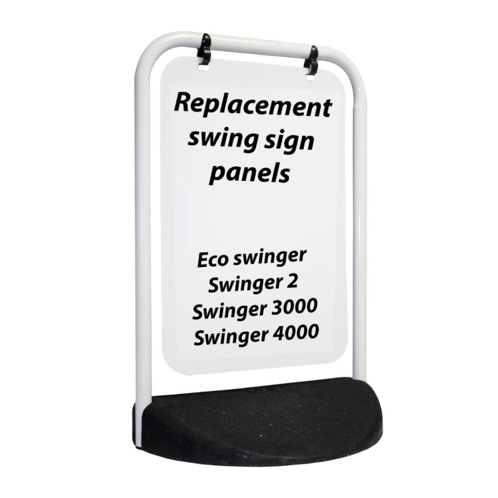 Replacement Aluminium Panels For Swinger Signs