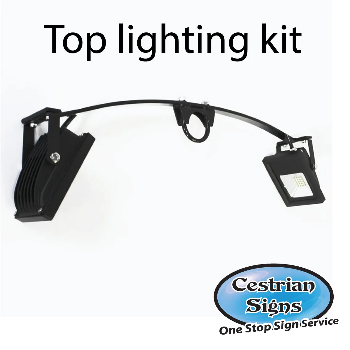 Top- led banner lighting kit