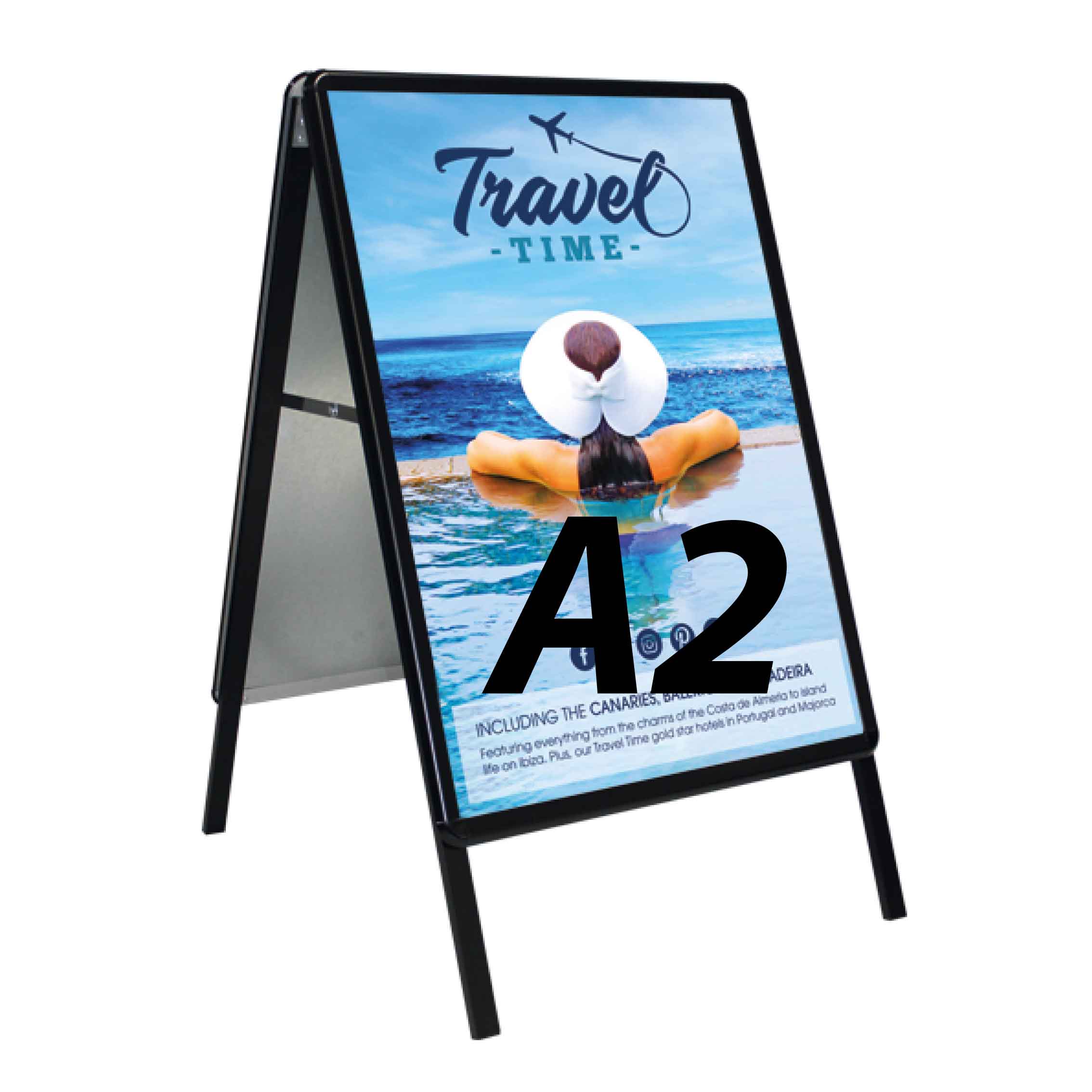 PAVEMENT SIGN PANEL DESIGN & PRINTING AVAILABLE FROM £20 SIZE 750mm x 500mm 
