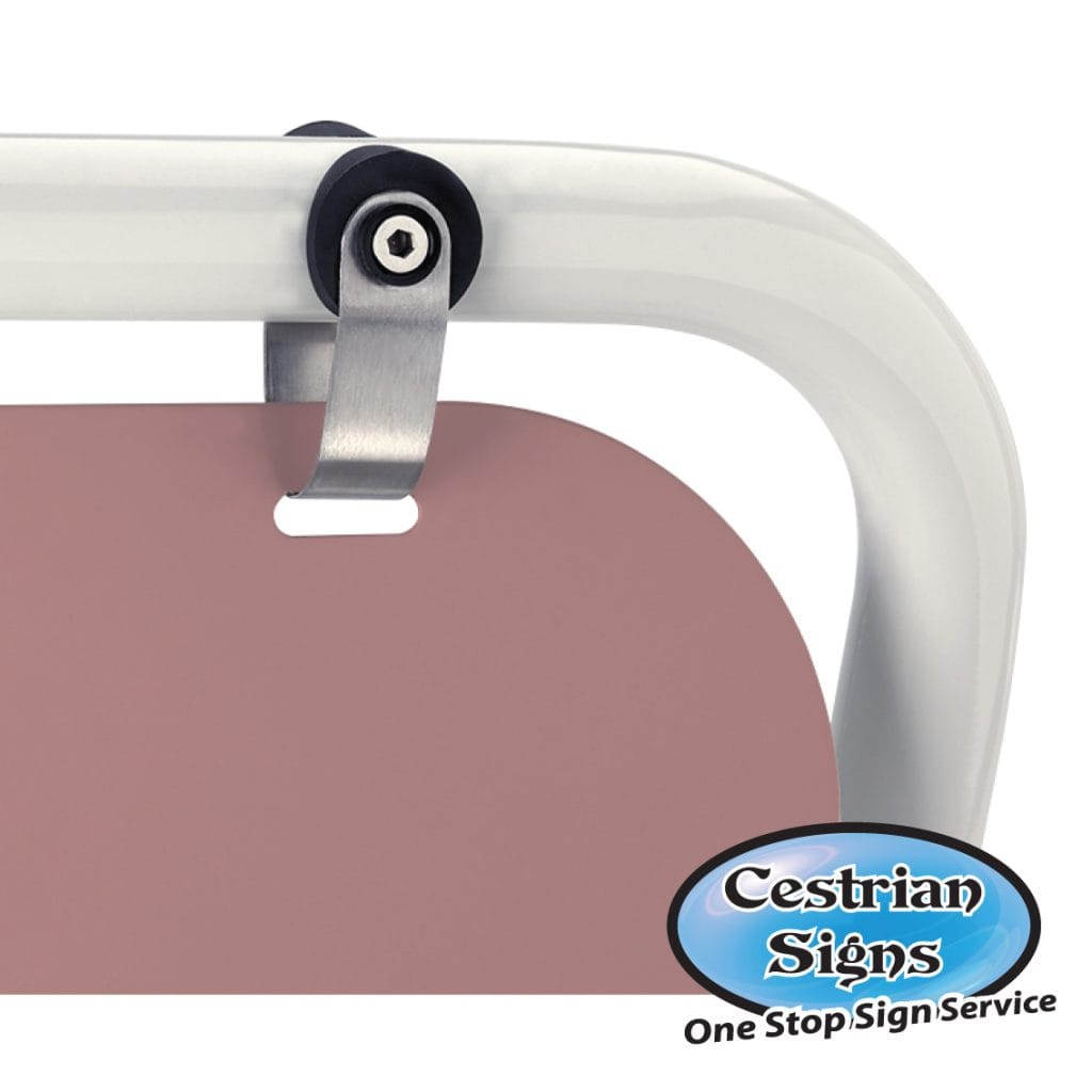 Cestrian Shop Folding Swing Sign detail