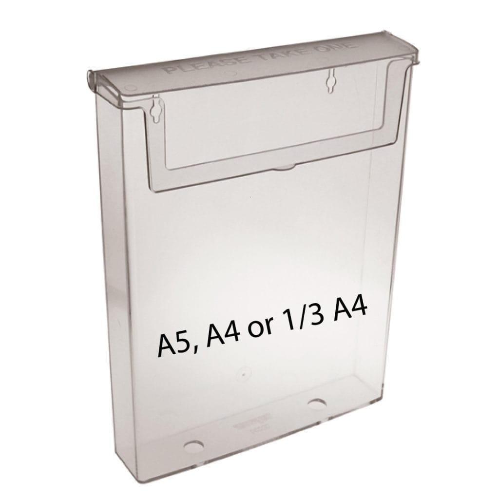 Exterior Leaflet Holder A4
