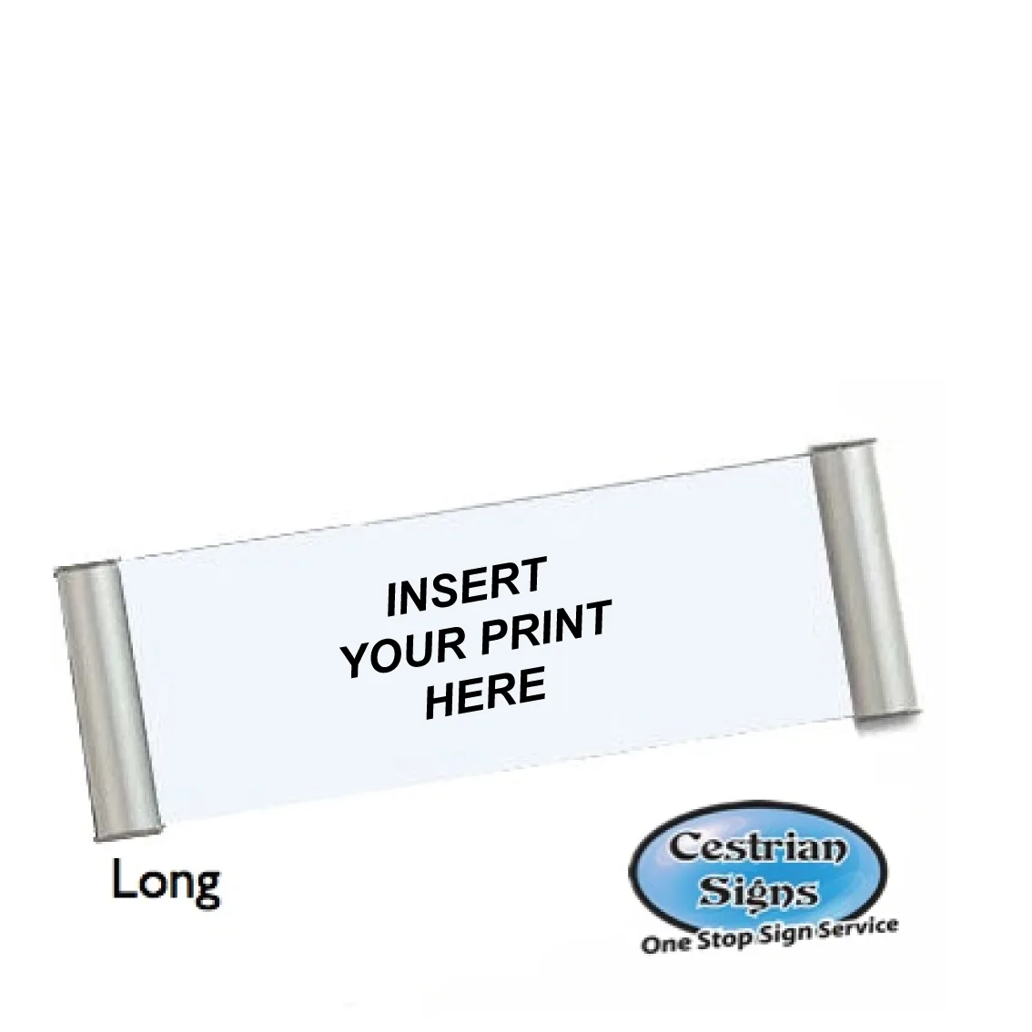 ExcelMark Custom Name Plate – Personalized Acrylic Sign For Door, Office, Desk – 2×8 Inches, Blue - View #7