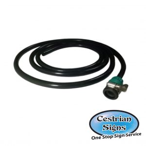 Hose pipe for water filled base sign