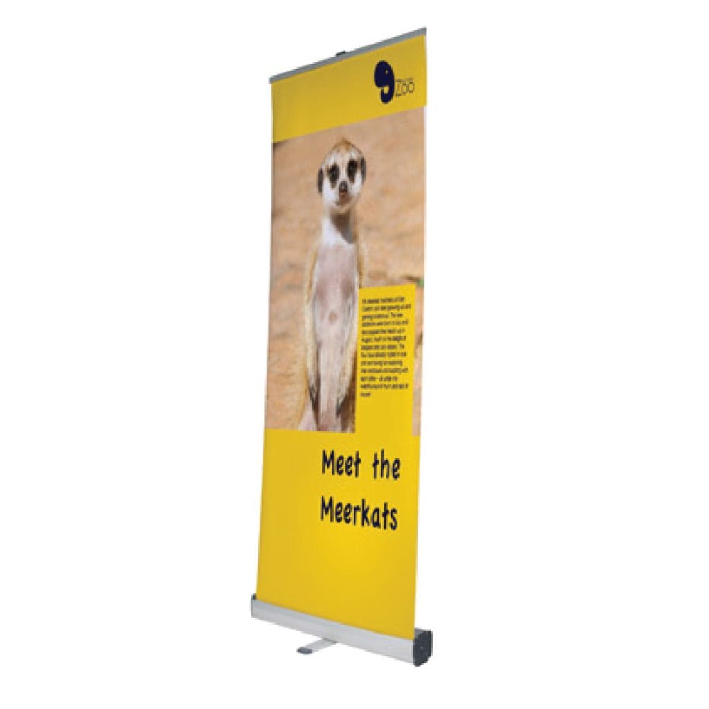 MINI MOSQUITO Pull Up Roller Banner Stand 600 mm
