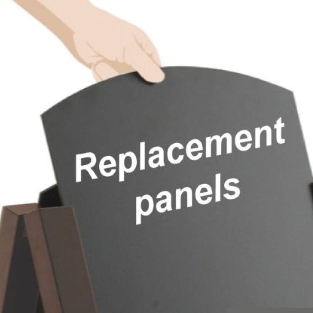 Chalk A-Board Sign Replacement Panels