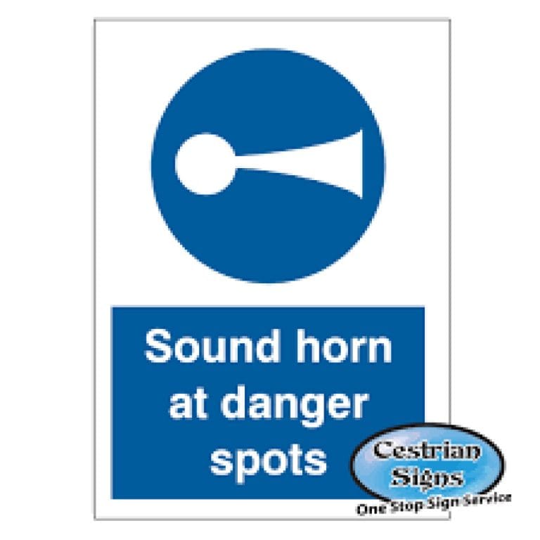 Sound-horn-at-danger-spots-signs