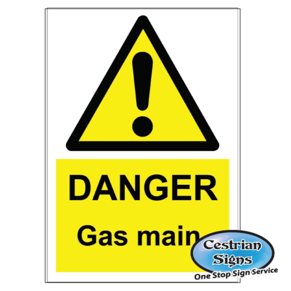 Danger Gas Warning Signs