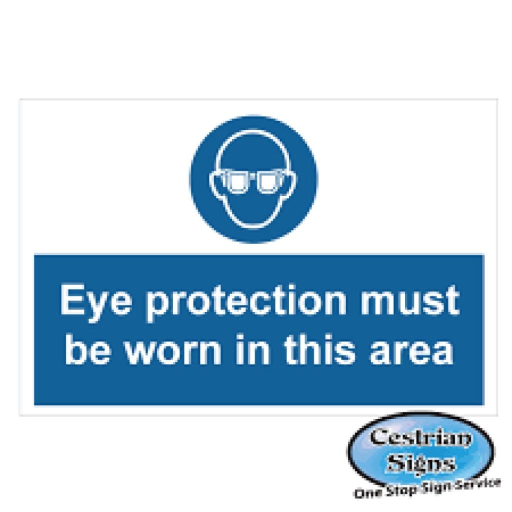 Eye-Protection-Must-Be-Worn-Signage