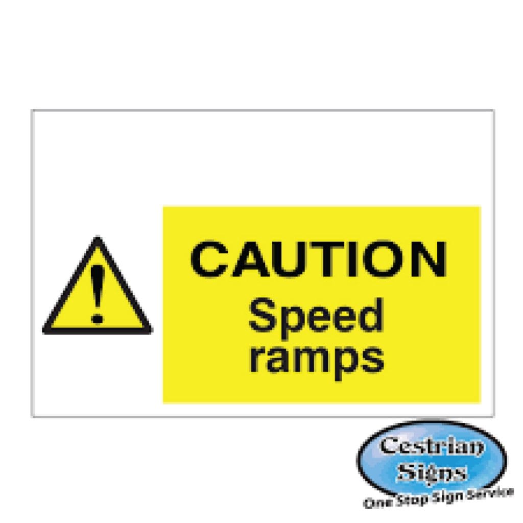 Caution-Speed-Ramps-Signs