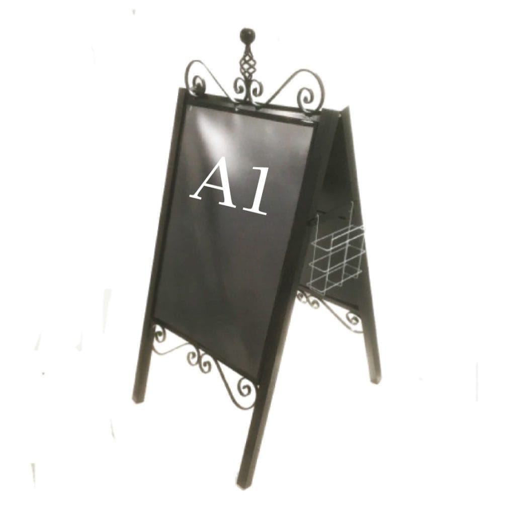 Decorative A-Board Pavement Sign A1