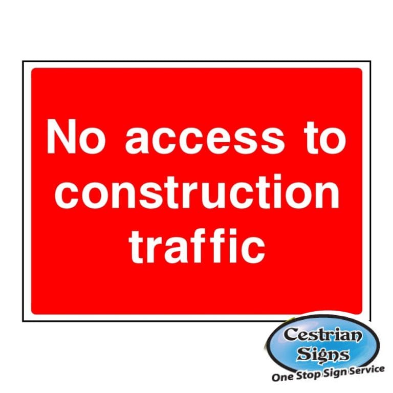 No-access-to-construction-traffic-signs