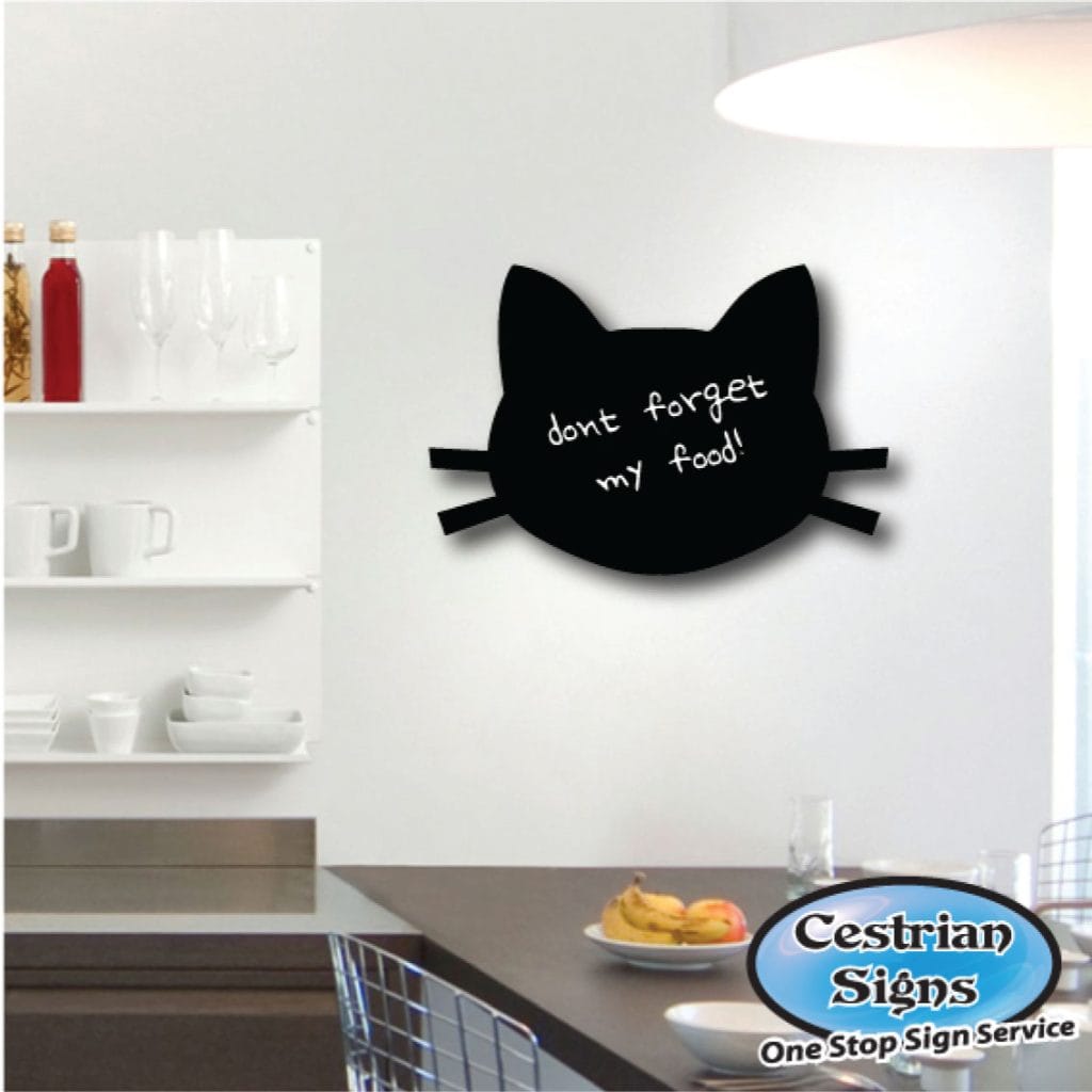 Cat shaped blackboard - Image 2