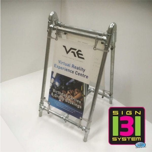Heavy Duty Free Standing A Board Sign Medium Cestrian Signs