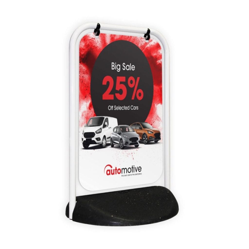 Eco Swinger 2000 Swinging Shop Pavement Panel Sign