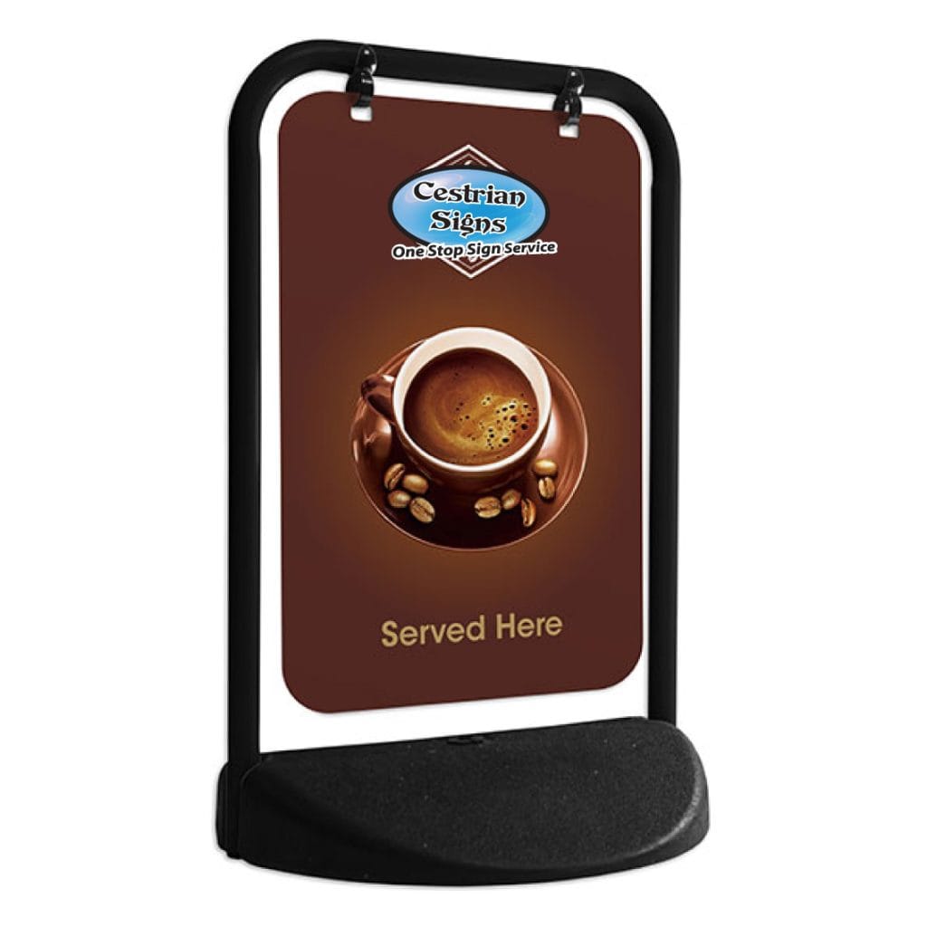 Eco Swinger Sign Budget Swing Sign