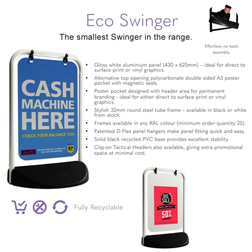 Eco Swinger Specification Sheet