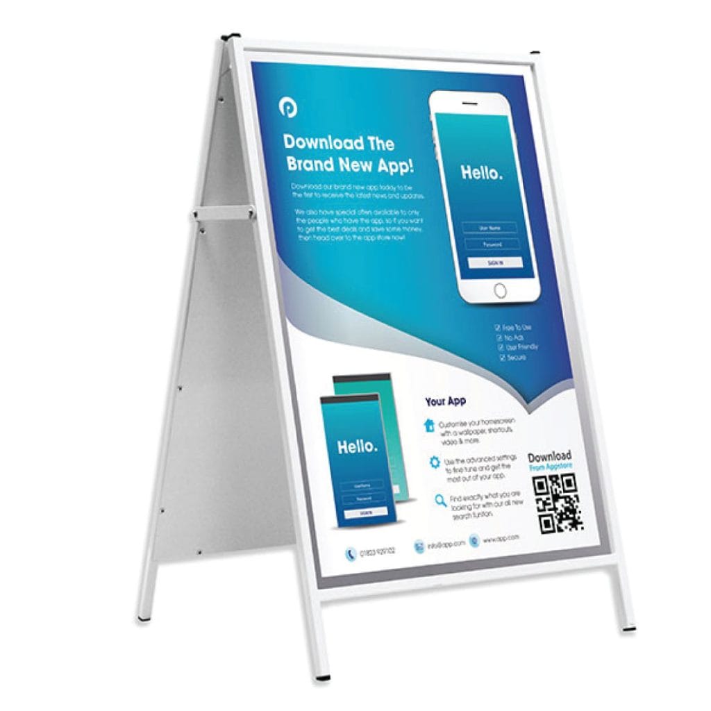 Informer A-Board Pavement Sign