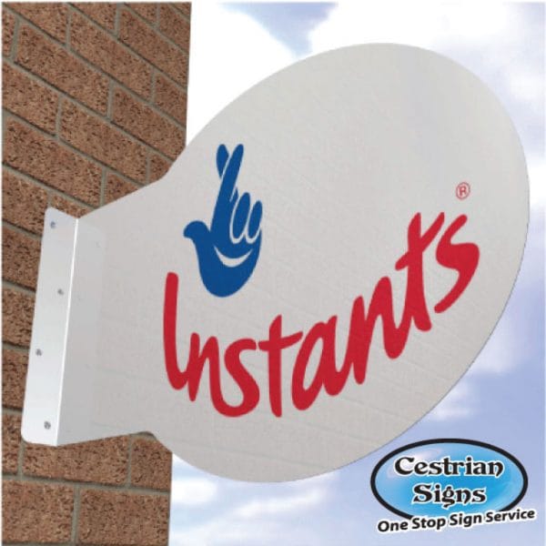 Projecting Shop Sign Oval | Cestrian Signs