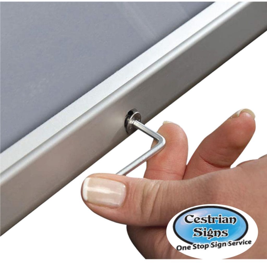 Lockable-snap-frame-allen-key