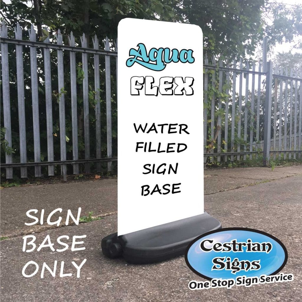 Aqua-Flex Water Filled Sign Base