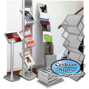 Brochure and Literature Stands