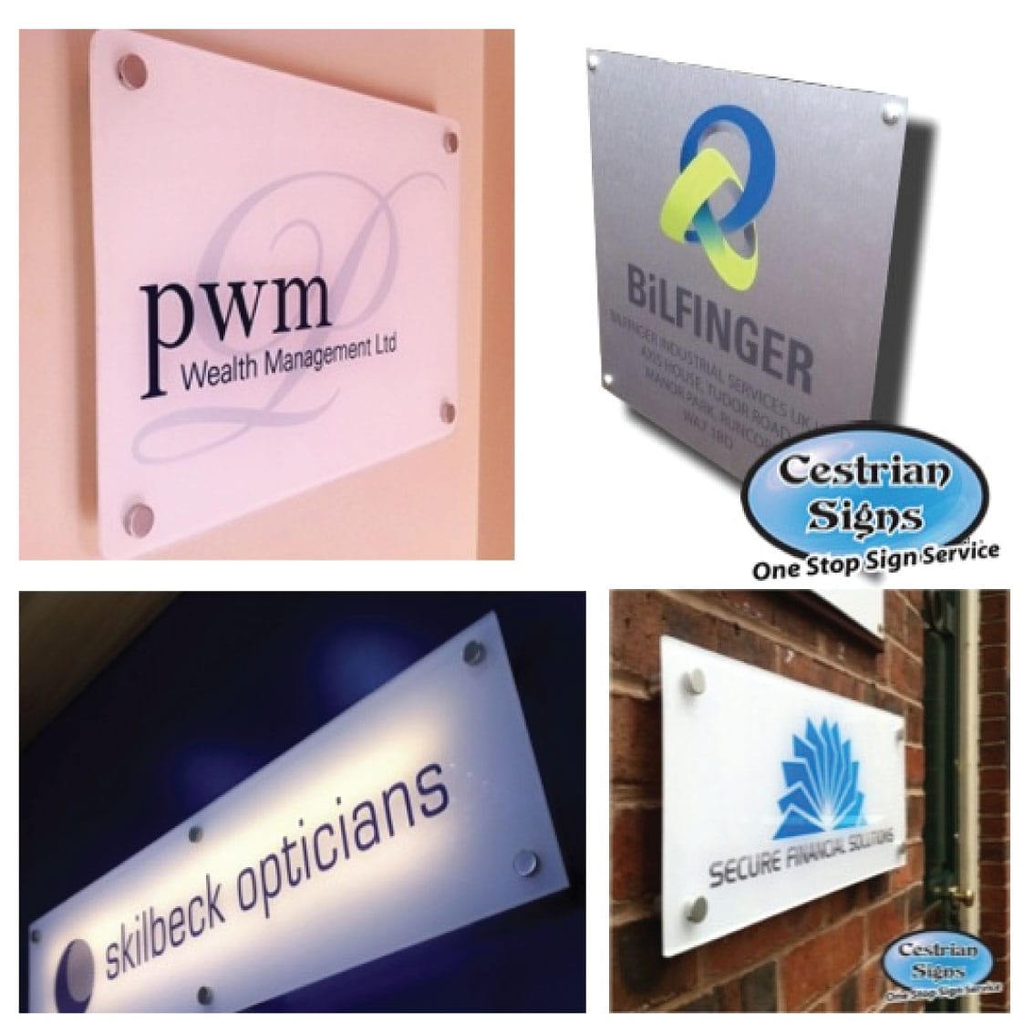 Office Plaque and Nameplate Signs