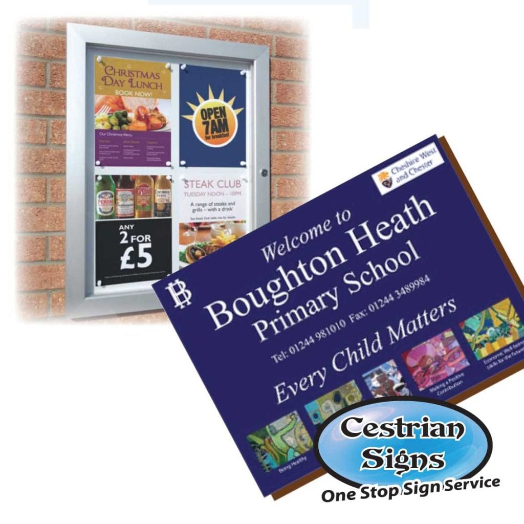 Shop, Factory & Office Signs | Bespoke Quality Signs | Cestrian Signs