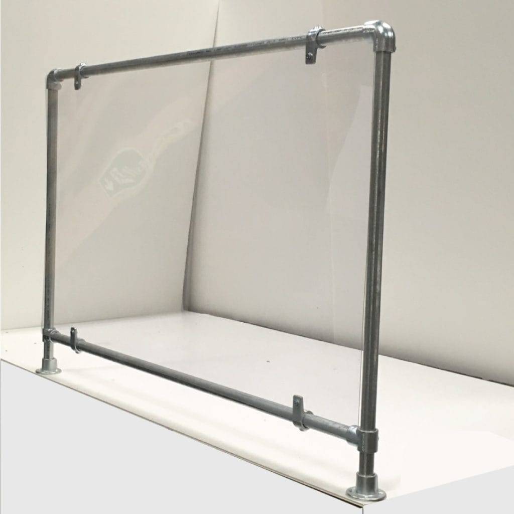 Shop sneeze guard screen