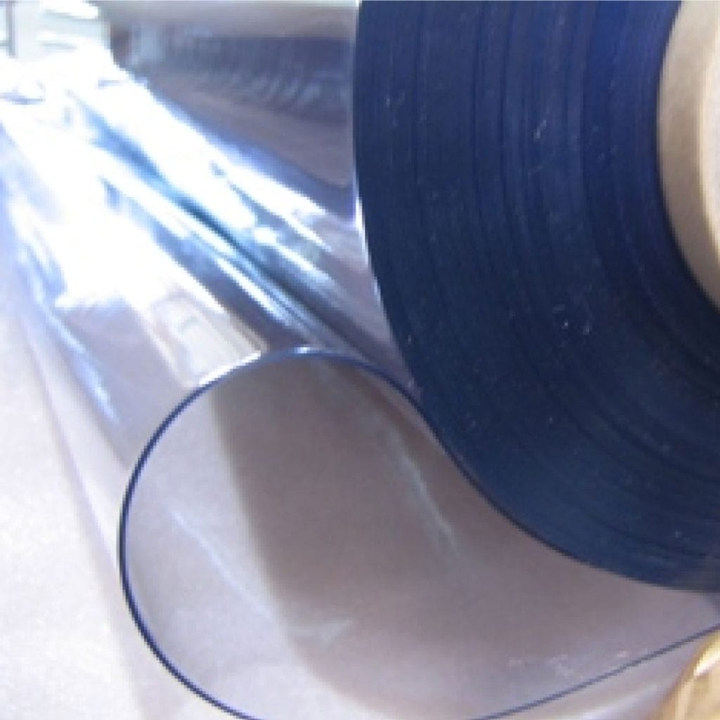 Role up ppe screen clear plastic