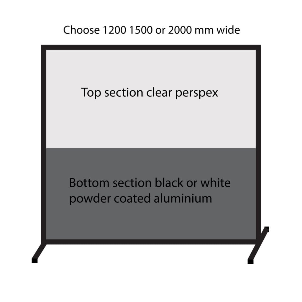 Free standing social distancing screen - Image 3