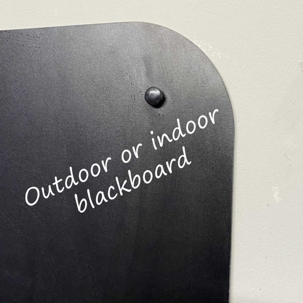 wall mounted outdoor blackboard 2