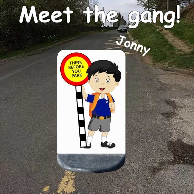 No Parking School Sign jonny