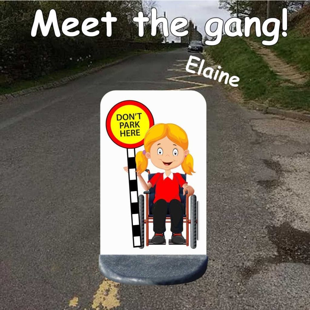 No parking school sign elaine