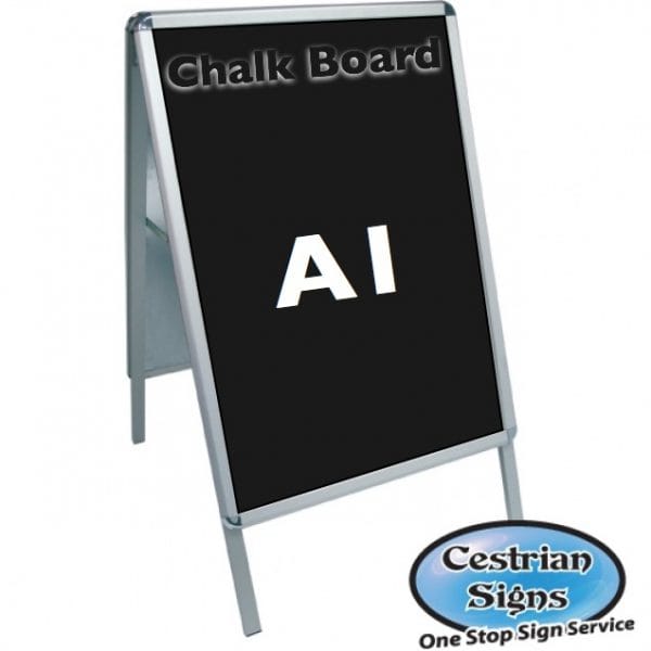 A-Master A1 Budget Chalk A Board Sign | Cestrian Signs