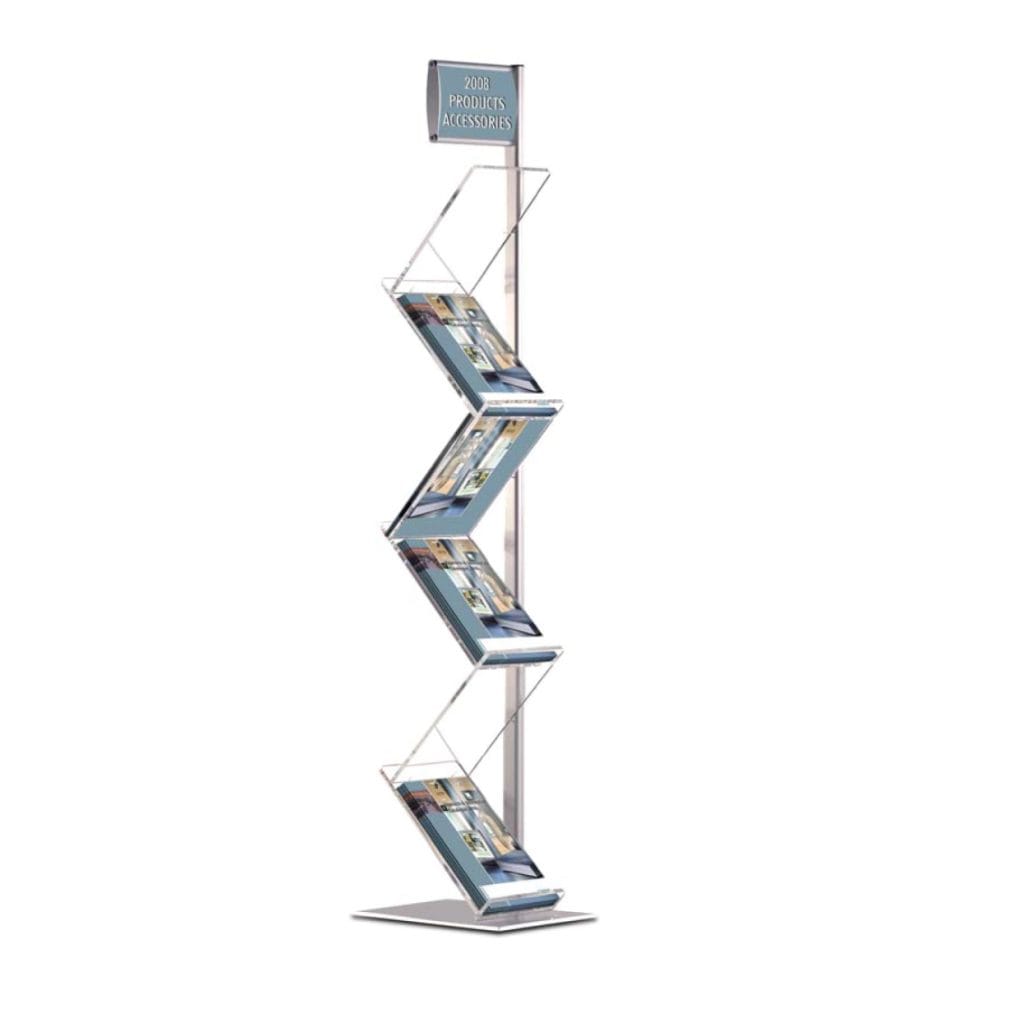 Zig-Zag Brochure Stand
