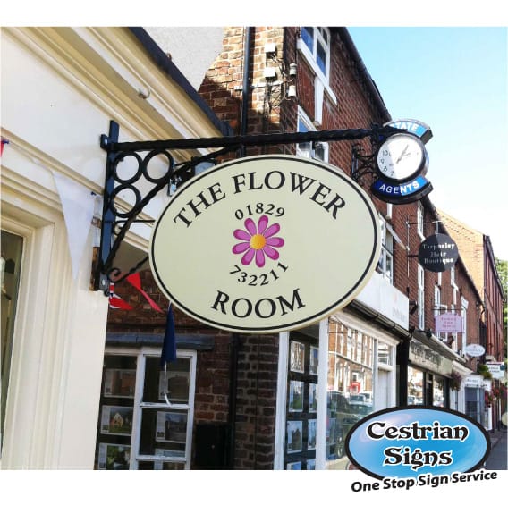 Hanging Projecting Shop Sign Bracket | Cestrian Signs
